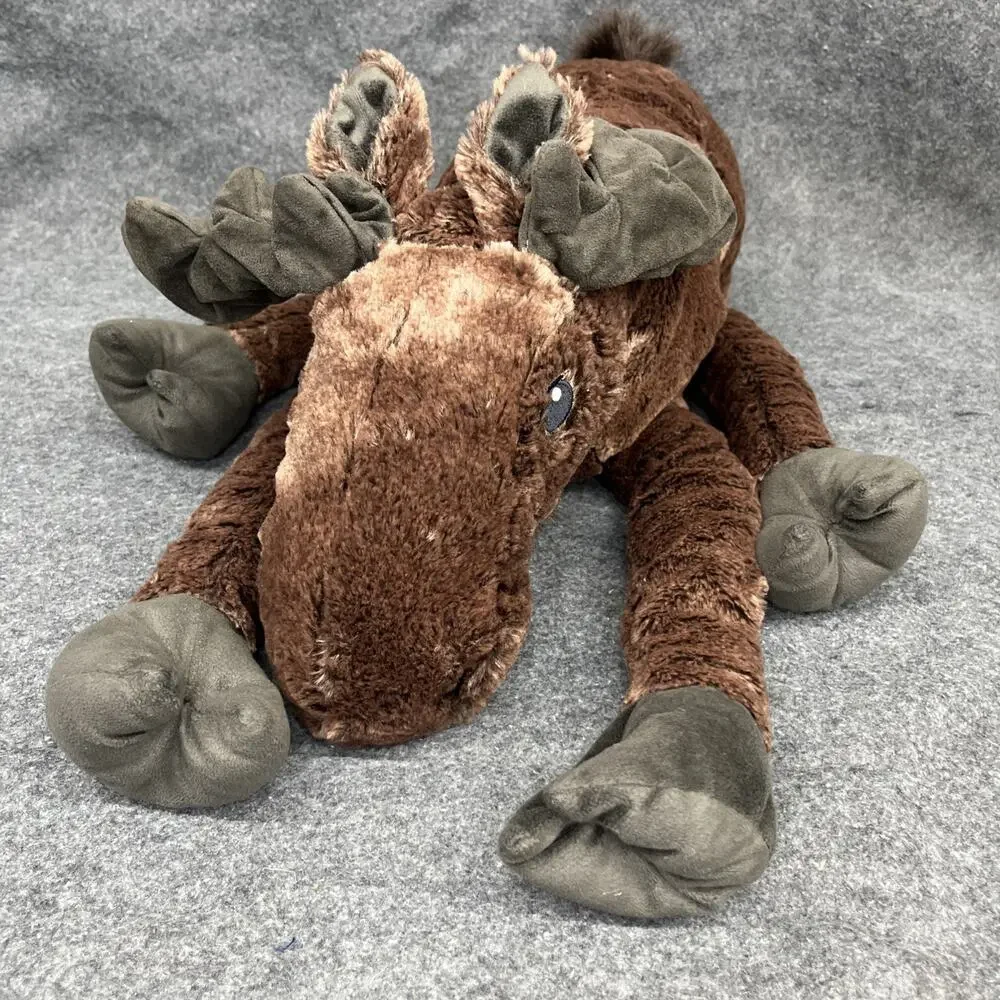 IKEA Strova Swedish Moose Lovey Plush Stuffed Animal Long Floppy Legs 20